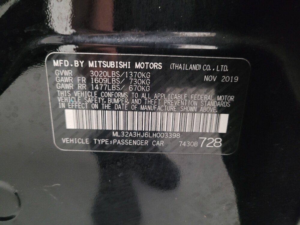 2020 Mitsubishi Mirage in Downey, CA 90241 - 18116755 33