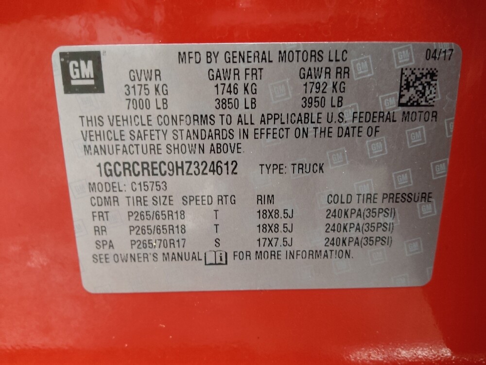 2017 Chevrolet Silverado 1500 in Conyers, GA 30094 - 18116760 33