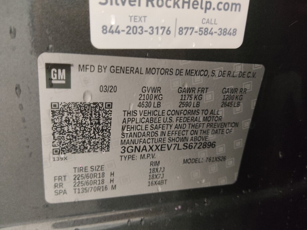 2020 Chevrolet Equinox in Springfield, MO 65807 - 18116770 33