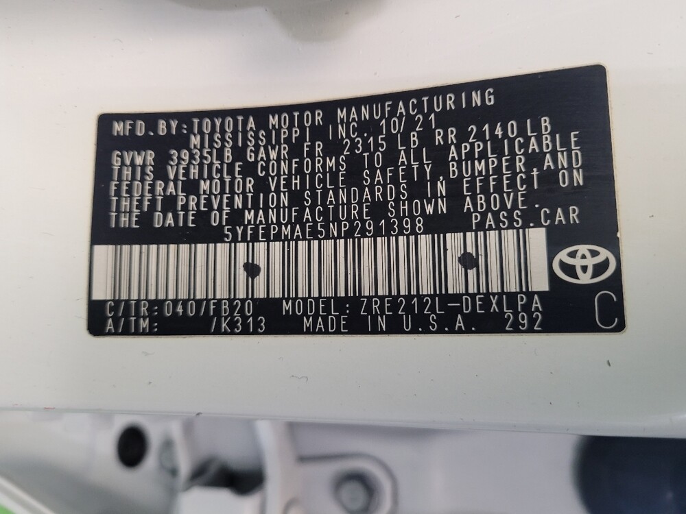 2022 Toyota Corolla in Miamisburg, OH 45342 - 18116785 33