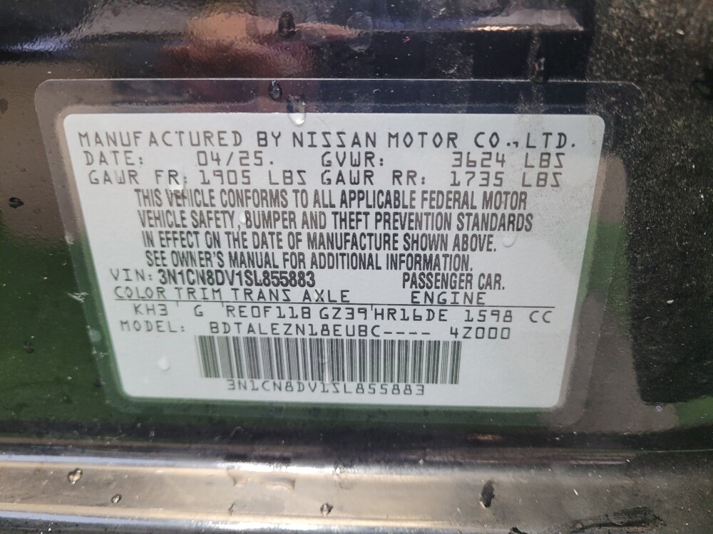 2025 Nissan Versa in Miamisburg, OH 45342 - 18116798 33