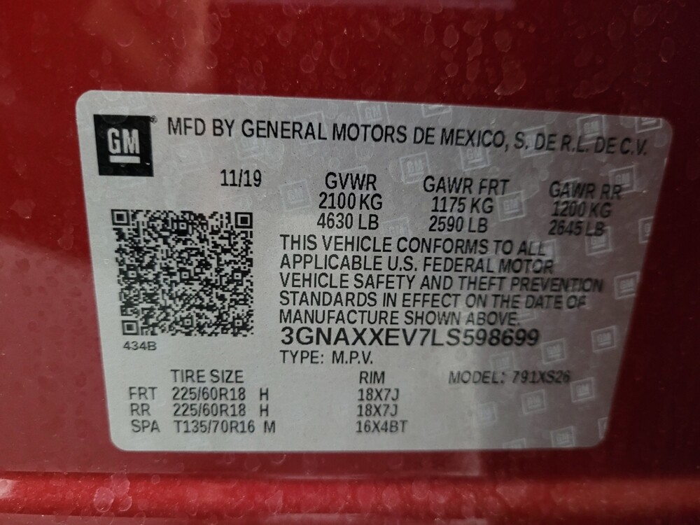 2020 Chevrolet Equinox in Tucson, AZ 85705 - 18116801 33