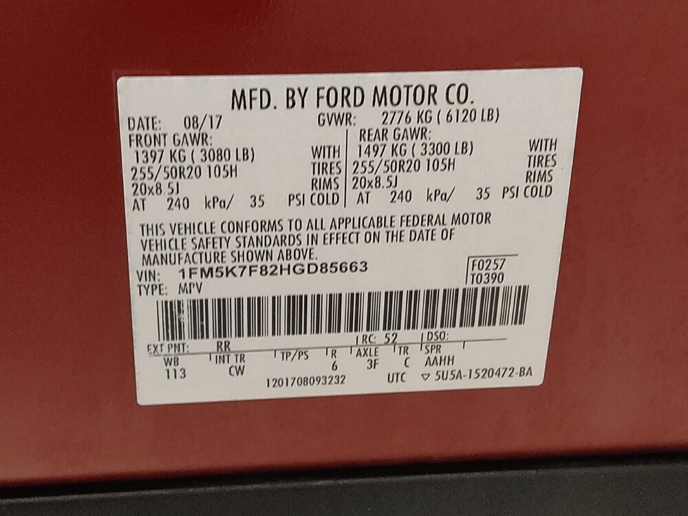 2017 Ford Explorer in Arlington, TX 76011 - 18116813 33