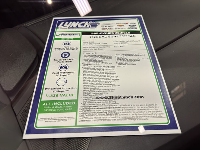 2026 GMC Sierra 3500 in Burlington, WI 53105 - 18116871 32