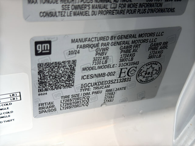 2025 Chevrolet Silverado 1500 in Burlington, WI 53105 - 18116878 38