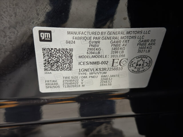 2024 Chevrolet Traverse in Burlington, WI 53105 - 18116880 43