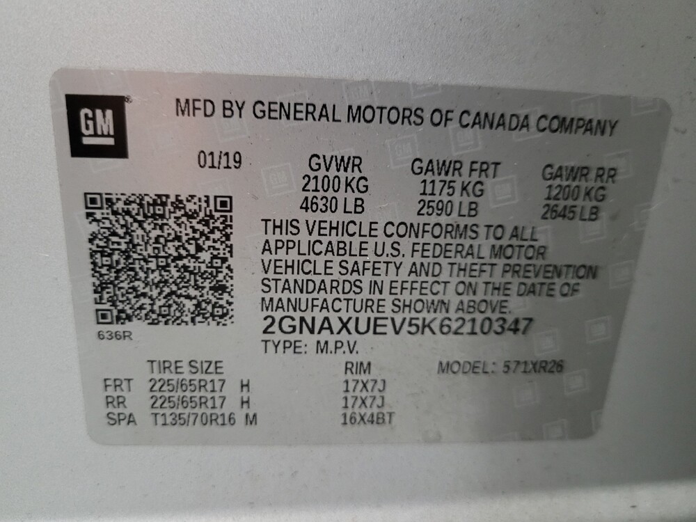 2019 Chevrolet Equinox in Chandler, AZ 85225 - 18116987 33