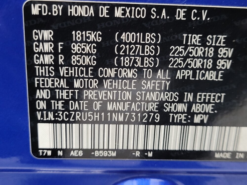 2022 Honda HR-V in Reno, NV 89502 - 18117006 33