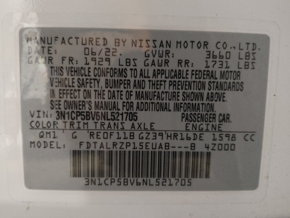 2022 Nissan Kicks in West Palm Beach, FL 33409 - 18117018 33