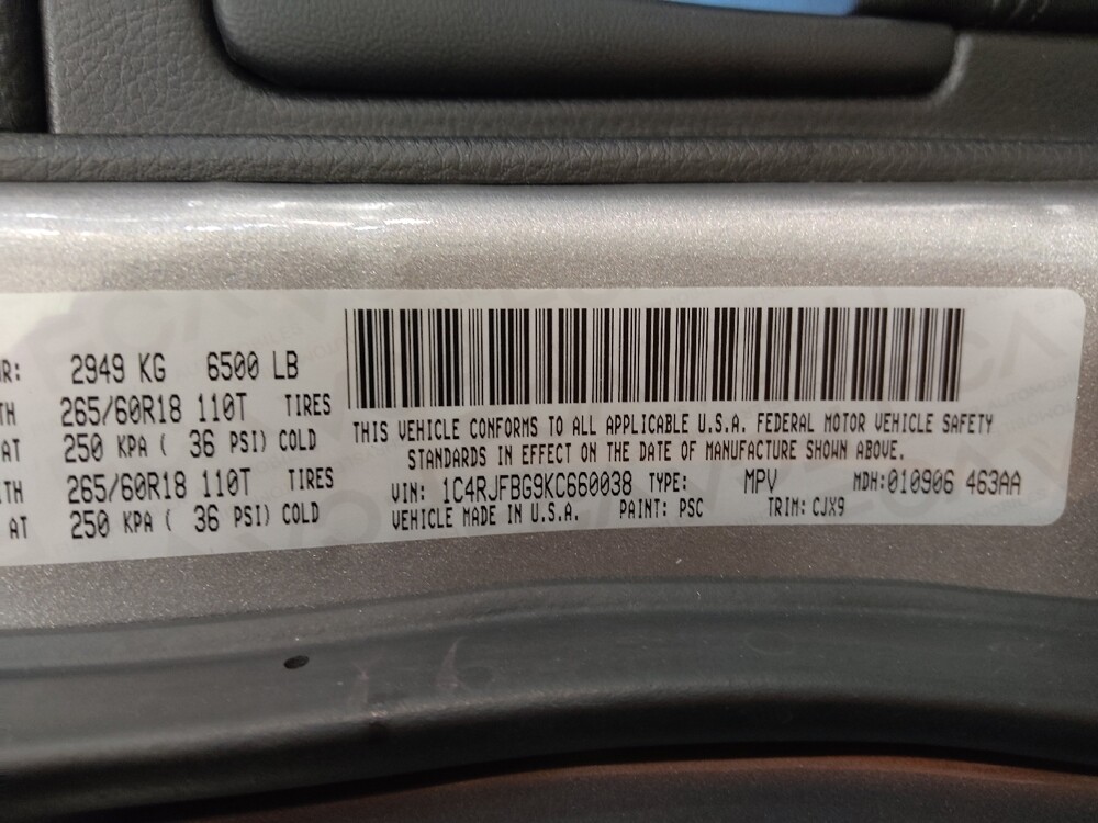 2019 Jeep Grand Cherokee in Wilmington, NC 28405 - 18117044 33