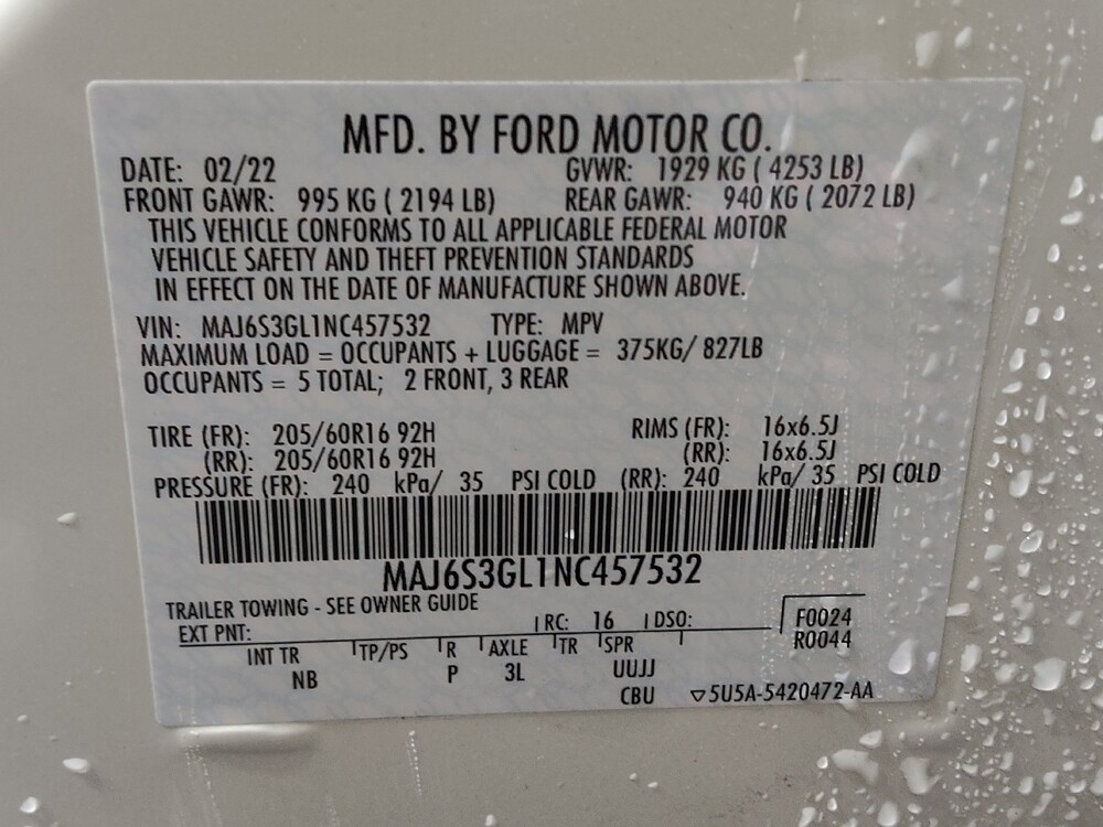 2022 Ford EcoSport in Conway, SC 29526 - 18117054 33