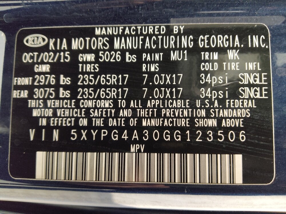 2016 Kia Sorento in Colorado Springs, CO 80909 - 18117068 33