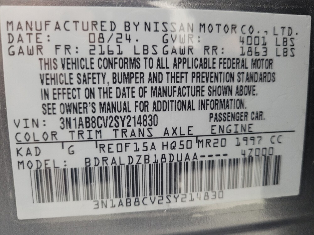 2025 Nissan Sentra in Memphis, TN 38115 - 18117089 33