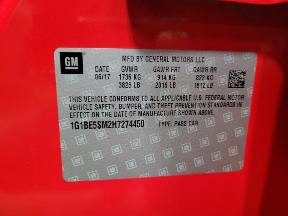 2017 Chevrolet Cruze in Miamisburg, OH 45342 - 18117104 33