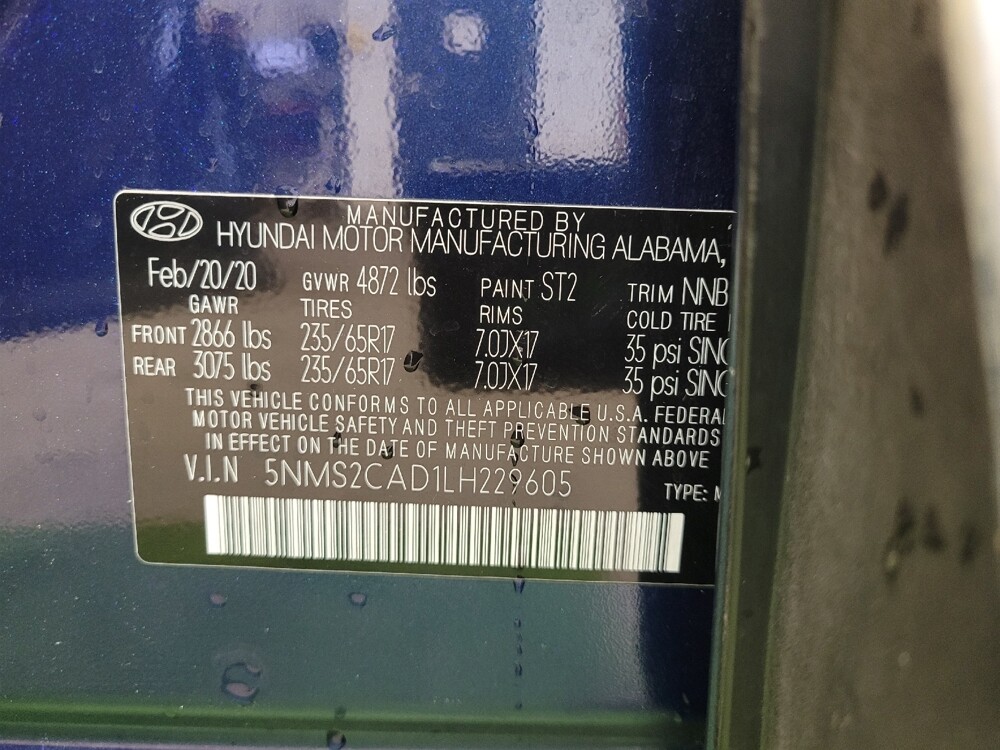 2020 Hyundai Santa Fe in Miamisburg, OH 45342 - 18117105 33