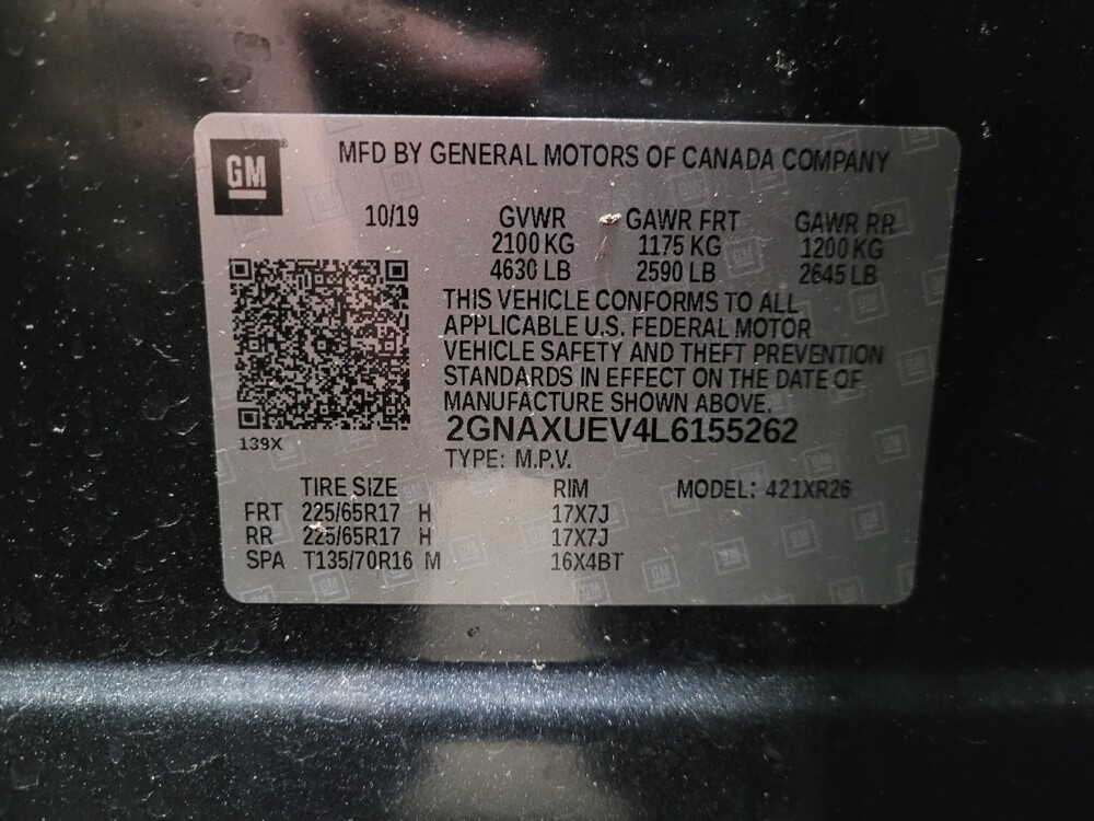 2020 Chevrolet Equinox in Pittsburgh, PA 15237 - 18117120 33