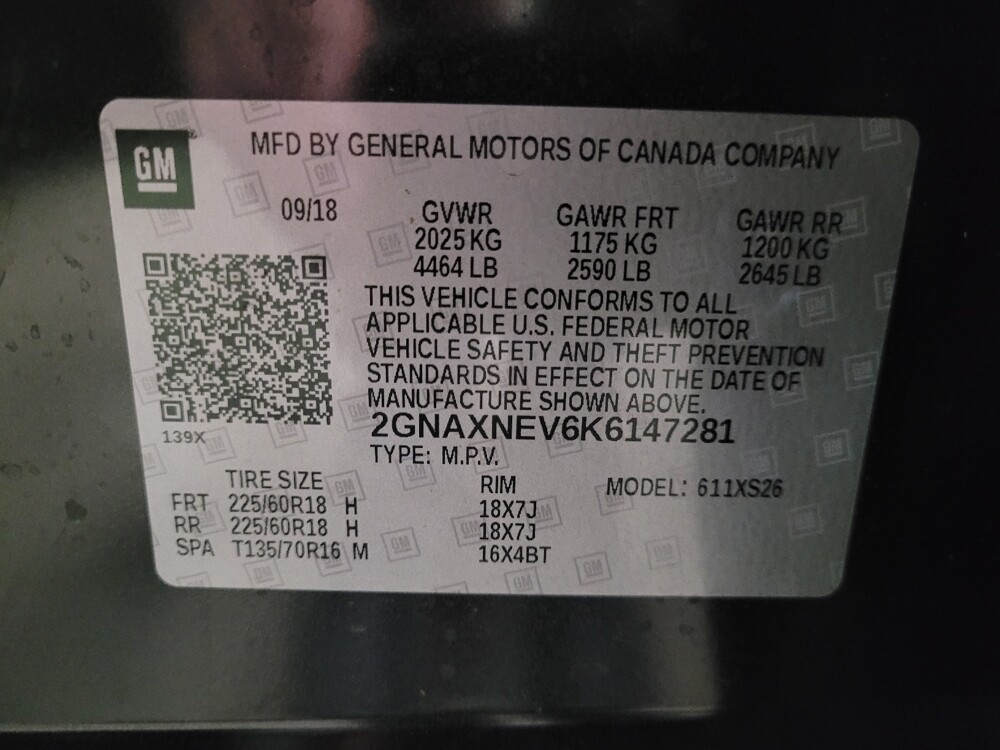 2019 Chevrolet Equinox in Pittsburgh, PA 15237 - 18117130 33