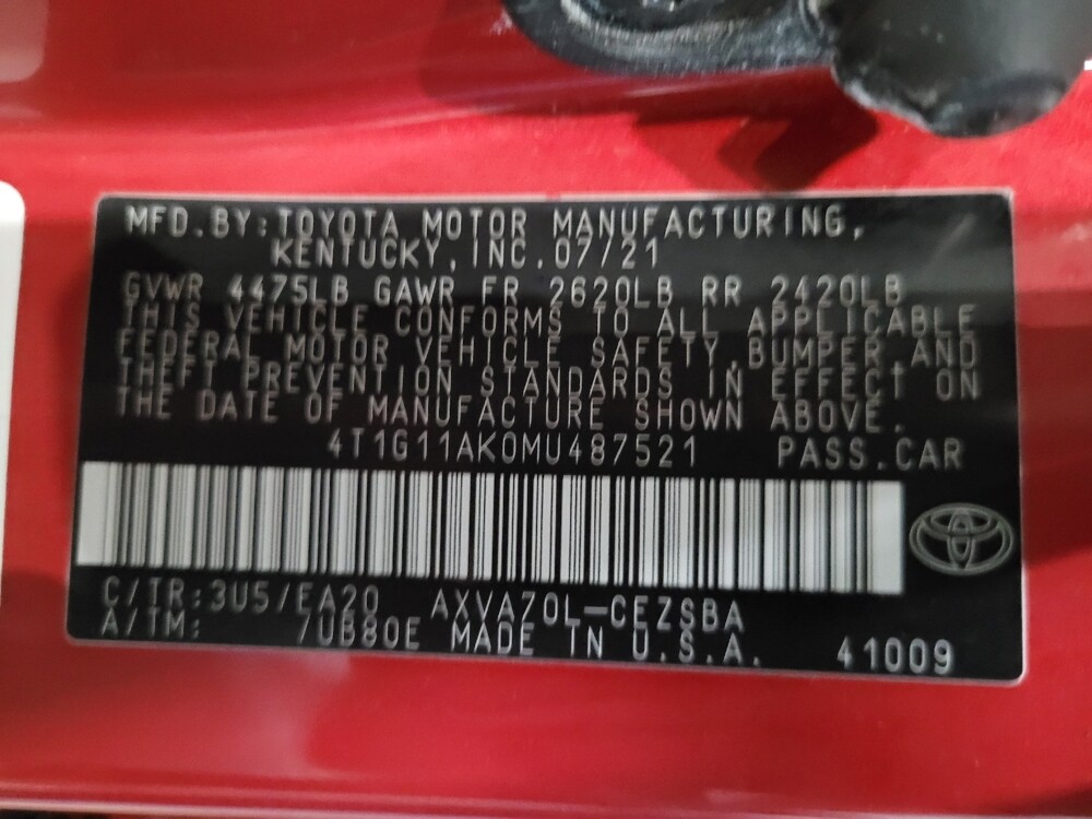 2021 Toyota Camry in Plymouth Meeting, PA 19462 - 18117135 33