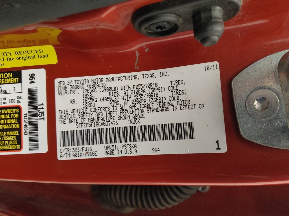 2012 Toyota Tundra in St. Louis, MO 63136 - 18117145 33