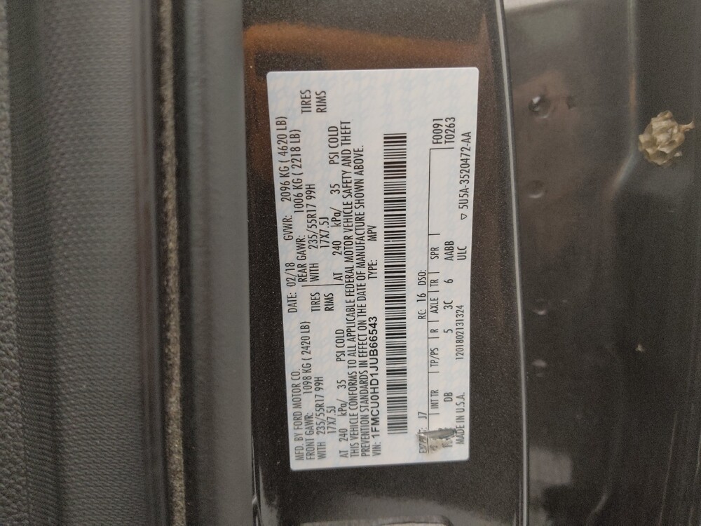 2018 Ford Escape in St. Louis, MO 63136 - 18117150 33