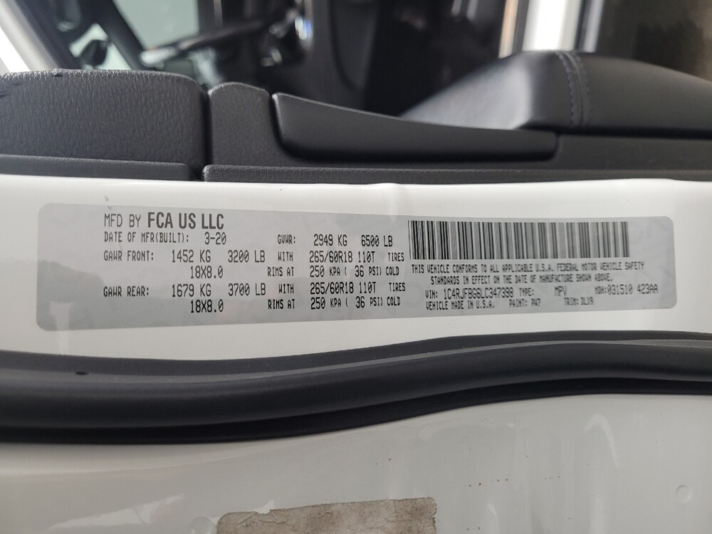 2020 Jeep Grand Cherokee in Eastpointe, MI 48021 - 18117162 33