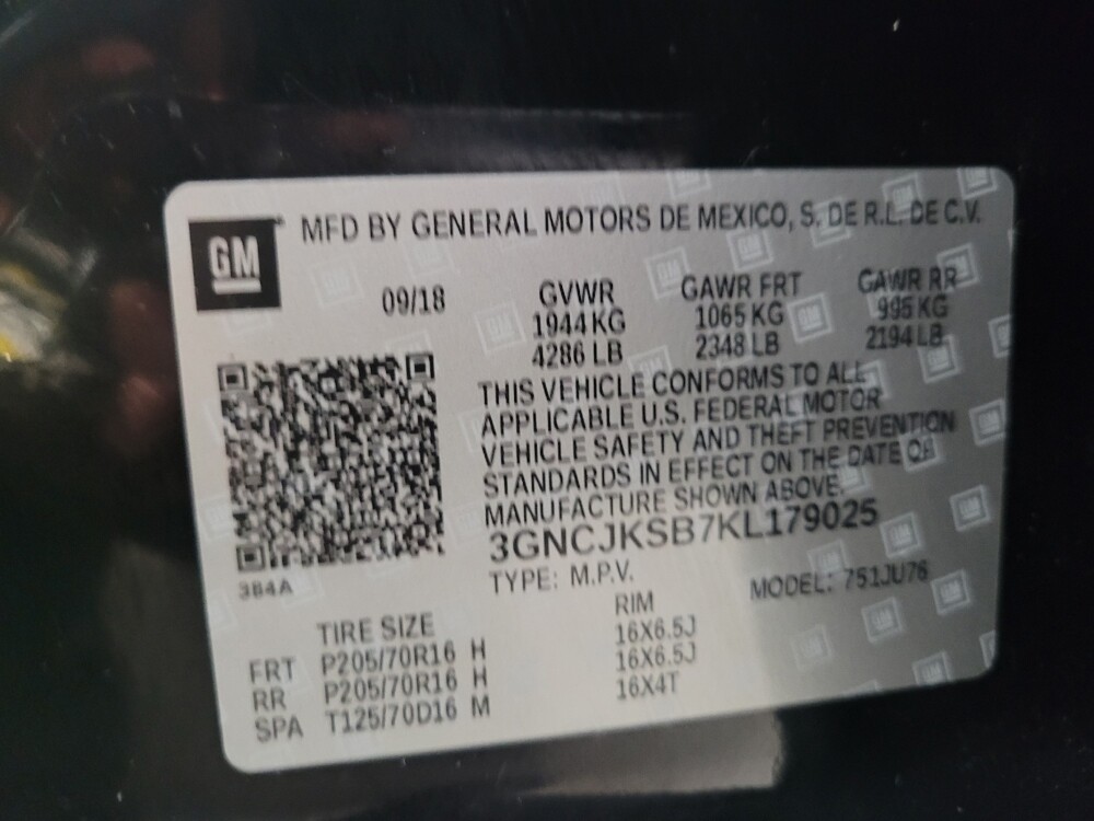 2019 Chevrolet Trax in Taylor, MI 48180 - 18117167 33