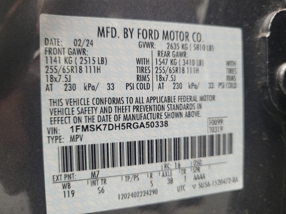 2024 Ford Explorer in Memphis, TN 38128 - 18117198 33