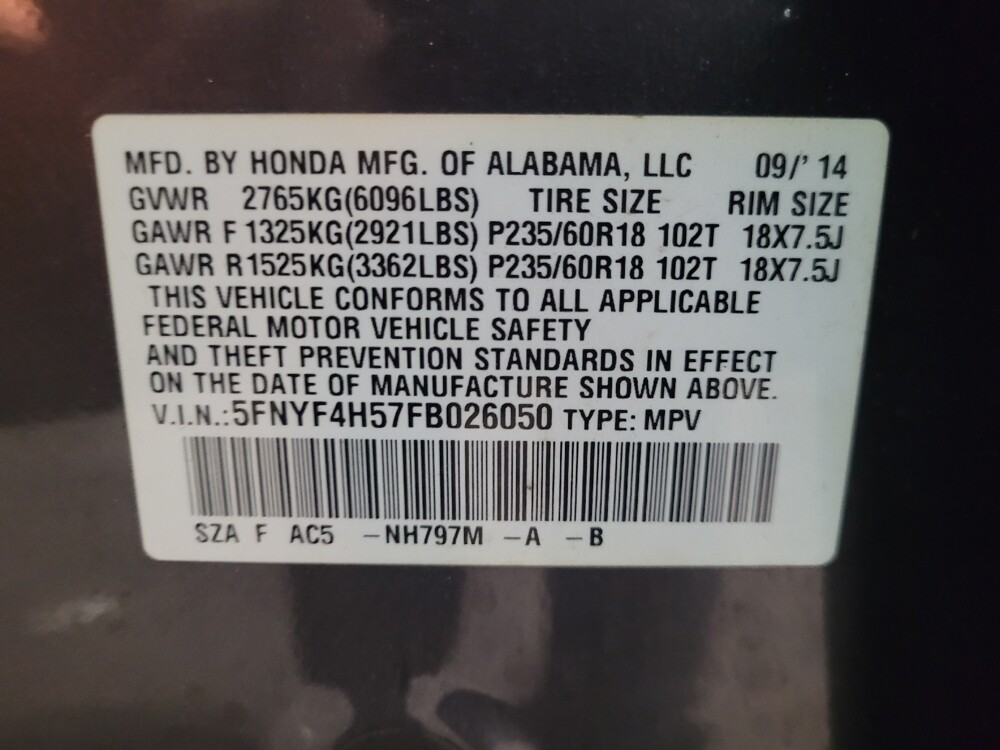 2015 Honda Pilot in Richmond, VA 23235 - 18117205 33