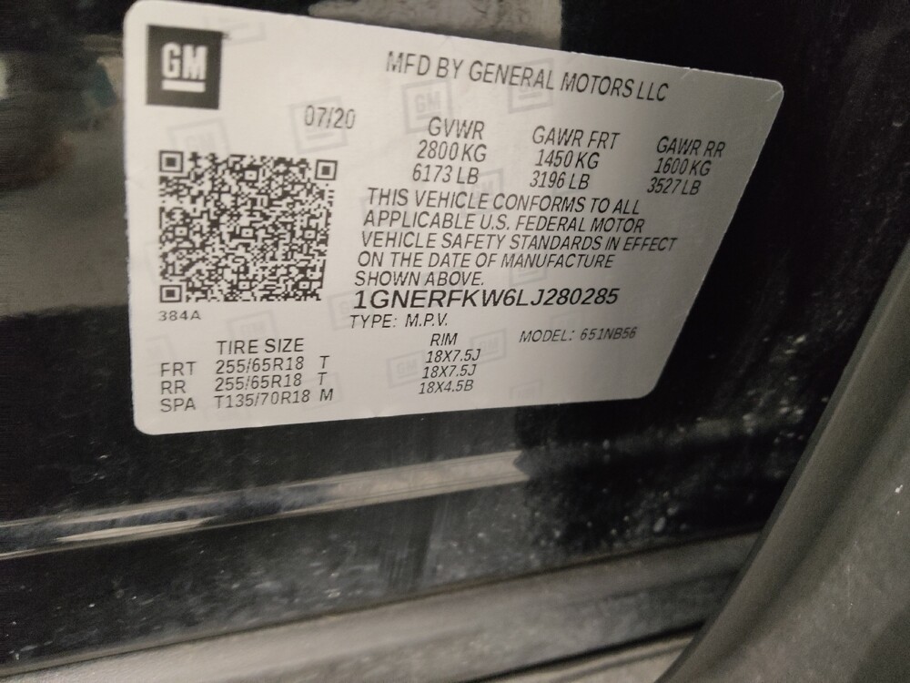 2020 Chevrolet Traverse in St. Louis, MO 63125 - 18117212 33