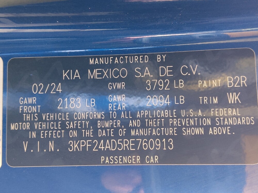 2024 Kia Forte in Houston, TX 77074 - 18117220 33