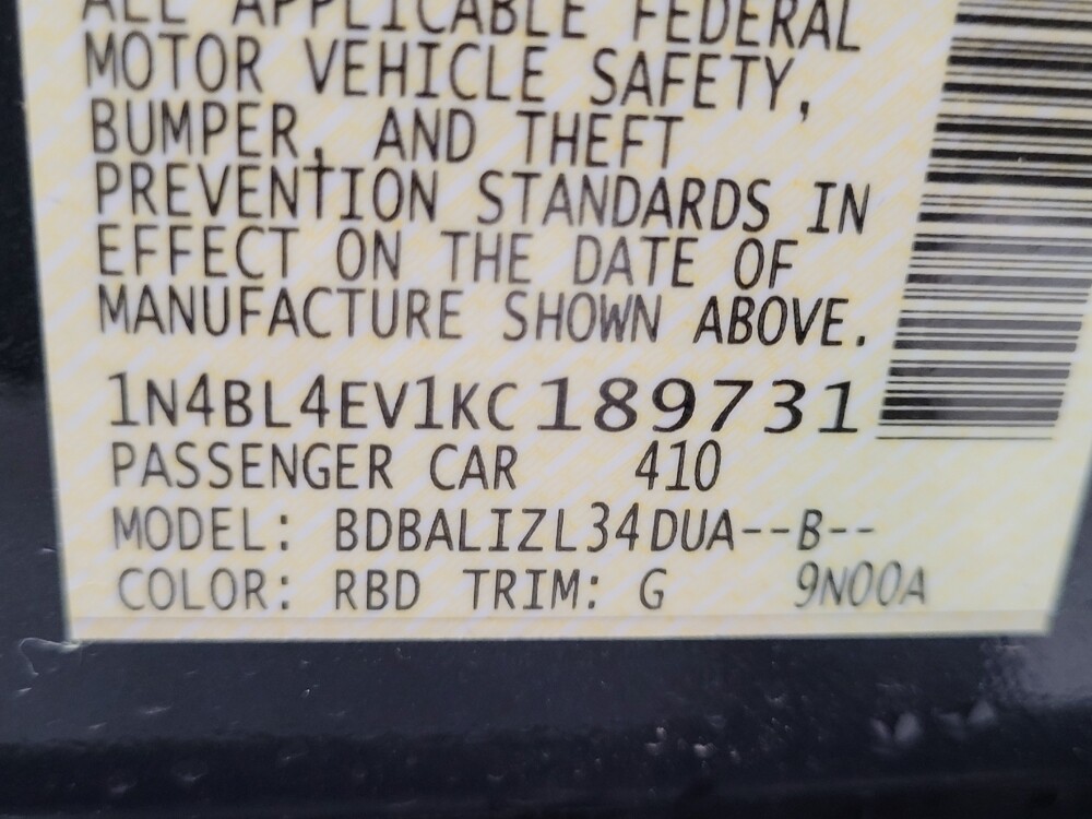 2019 Nissan Altima in Las Vegas, NV 89104 - 18117222 33