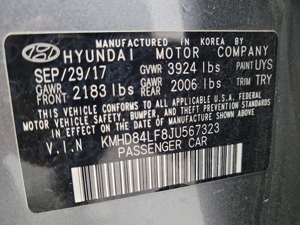 2018 Hyundai Elantra in Huntsville, AL 35816 - 18117227 33