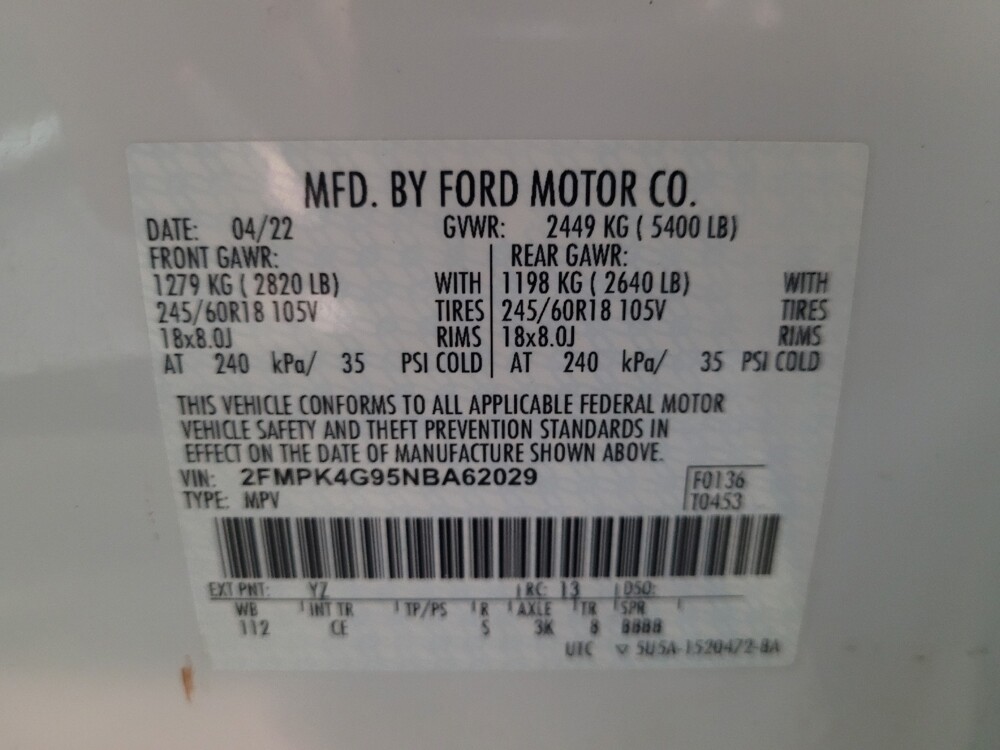 2022 Ford Edge in Owings Mills, MD 21117 - 18117279 33