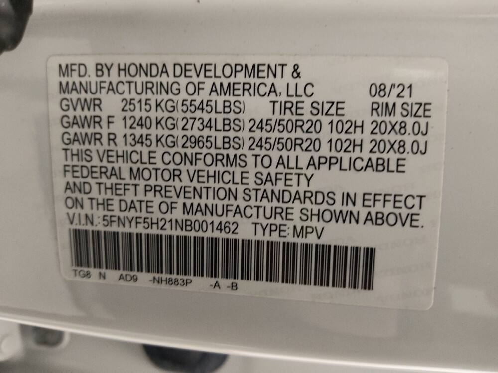 2022 Honda Pilot in Fort Myers, FL 33907 - 18117283 33