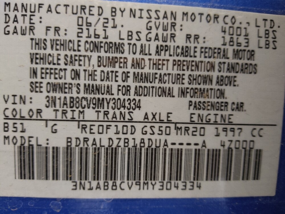 2021 Nissan Sentra in Glendale, AZ 85301 - 18117288 33