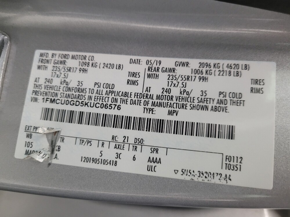 2019 Ford Escape in Albuquerque, NM 87123 - 18117289 33