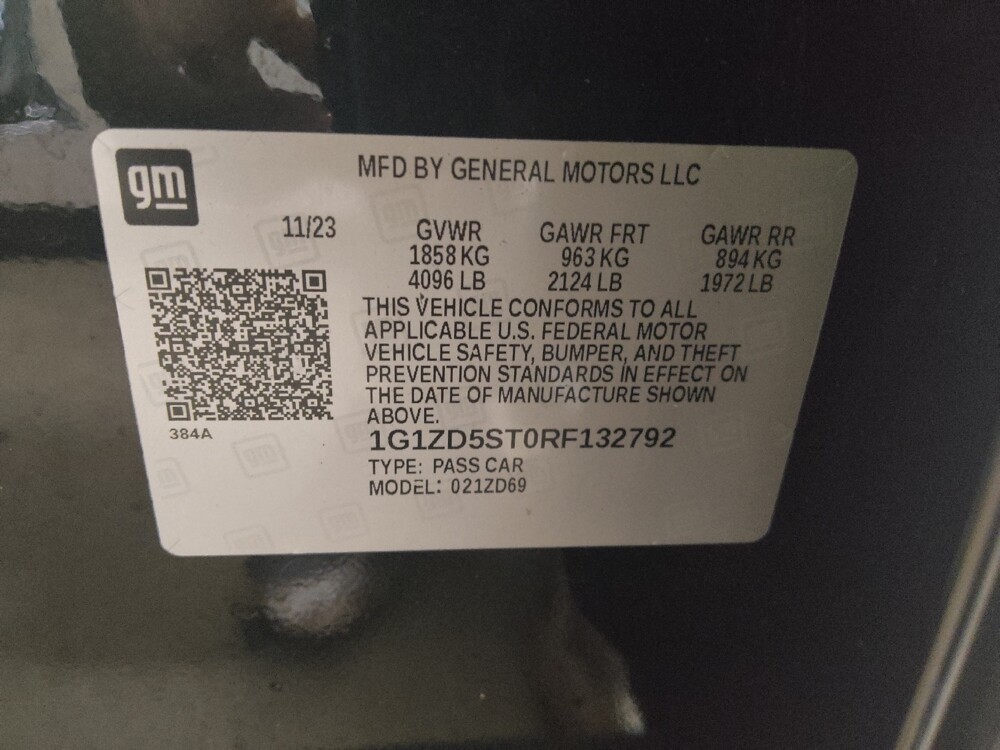 2024 Chevrolet Malibu in Pelham, AL 35124 - 18117337 33