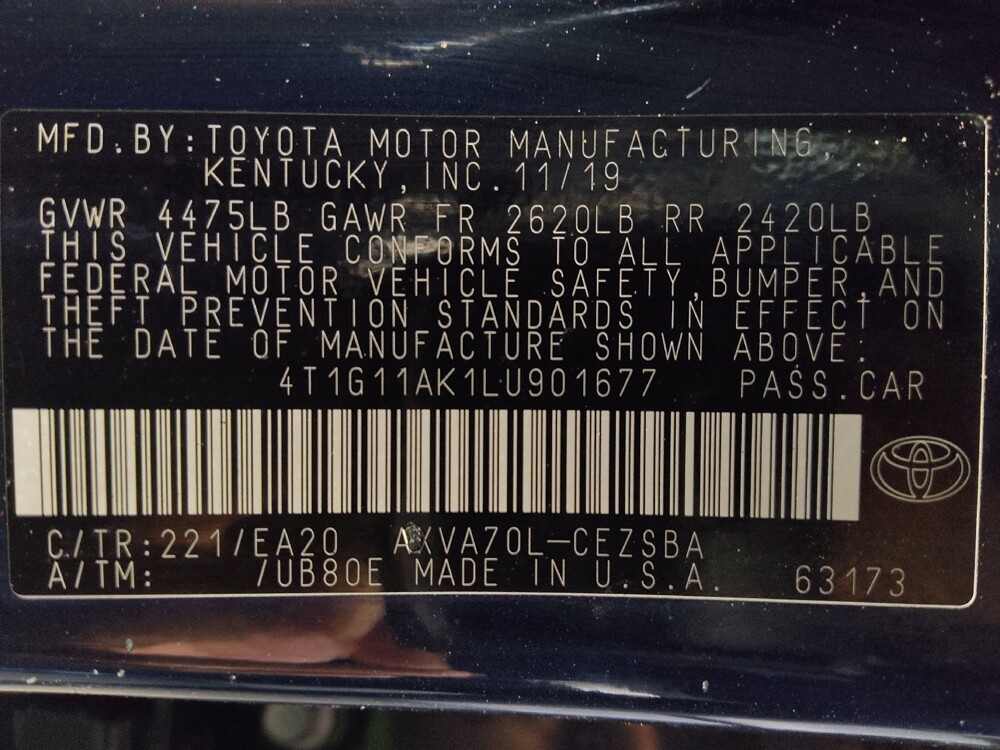 2020 Toyota Camry in Round Rock, TX 78664 - 18117338 33