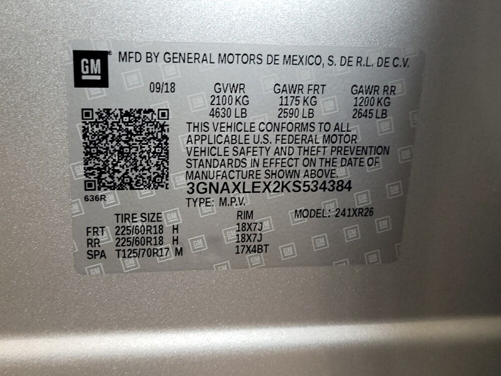 2019 Chevrolet Equinox in Houston, TX 77060 - 18117373 33