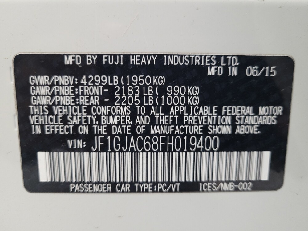 2015 Subaru Impreza in Huntsville, AL 35816 - 18117377 33