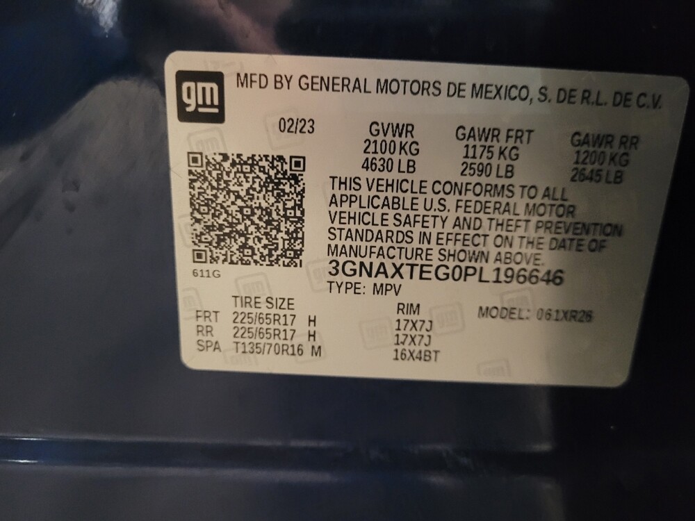 2023 Chevrolet Equinox in Temple Hills, MD 20746 - 18117412 33