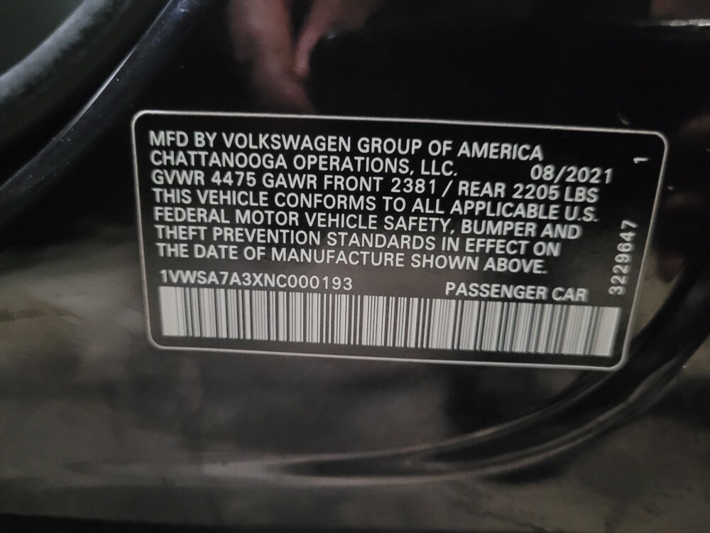 2022 Volkswagen Passat in Laurel, MD 20724 - 18117448 33