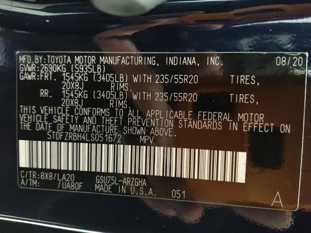 2020 Toyota Highlander in Lakewood, CO 80215 - 18117455 33