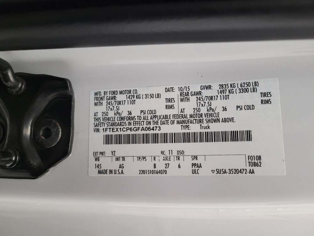 2016 Ford F150 in Riverside, CA 92504 - 18117532 33