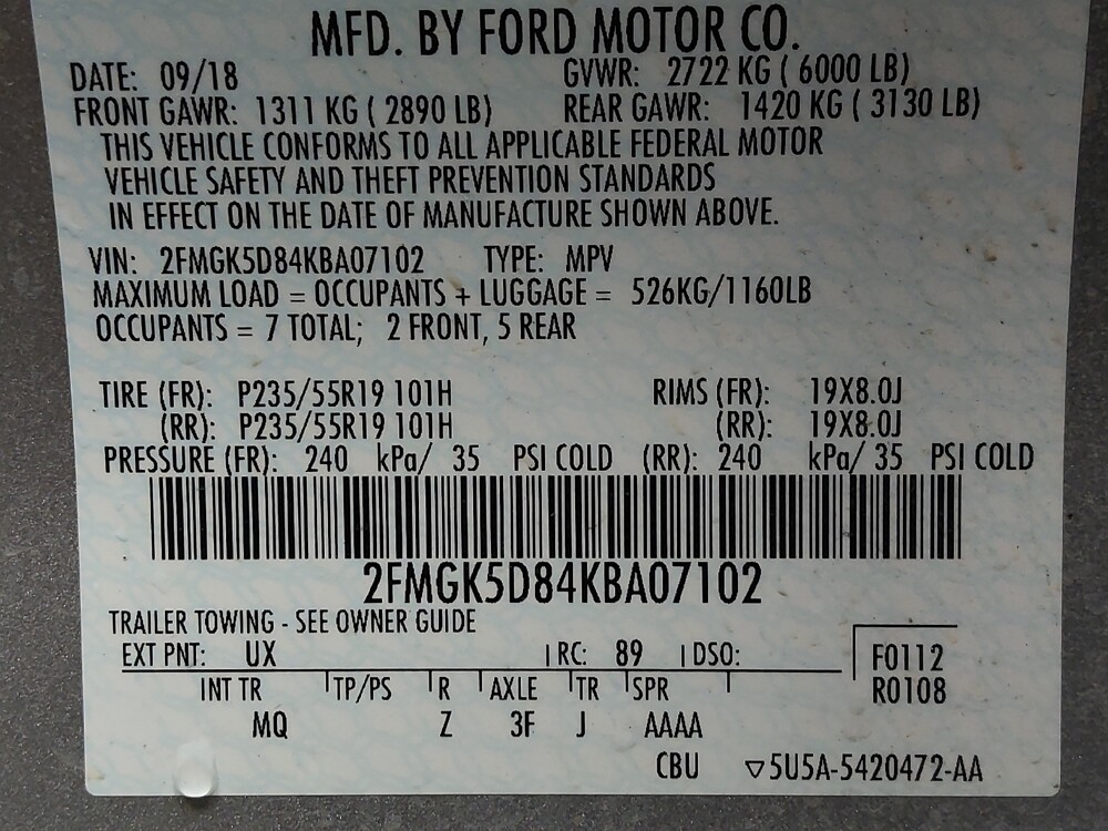 2019 Ford Flex in Houston, TX 77034 - 18117536 33