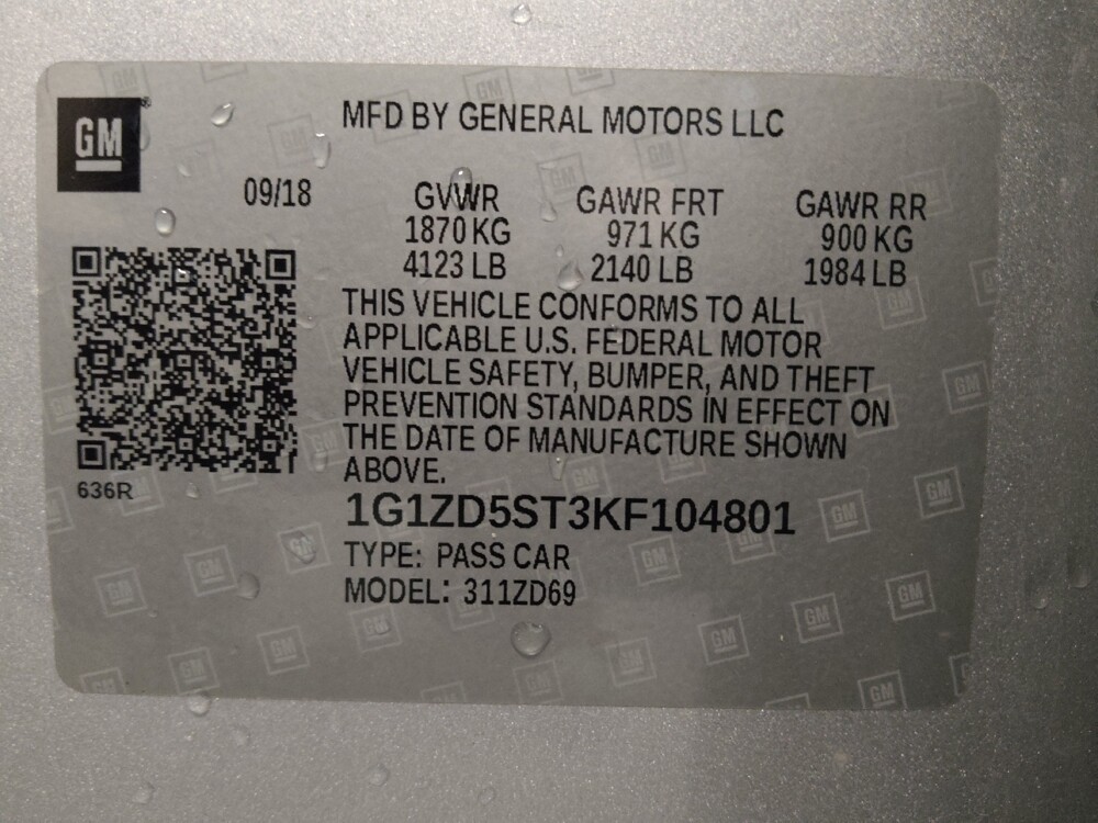 2019 Chevrolet Malibu in Raleigh, NC 27604 - 18117537 33