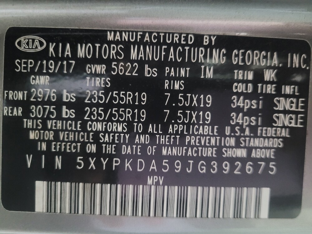 2018 Kia Sorento in Pelham, AL 35124 - 18117553 33