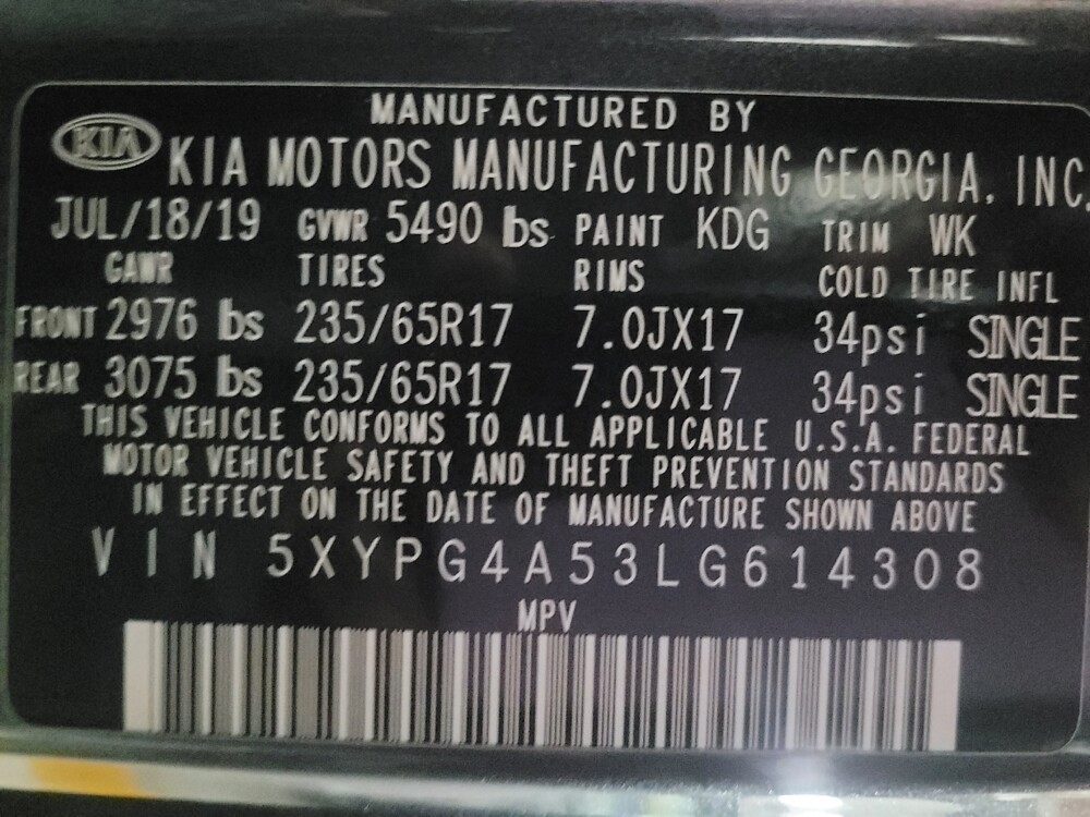 2020 Kia Sorento in Chattanooga, TN 37421 - 18117564 33