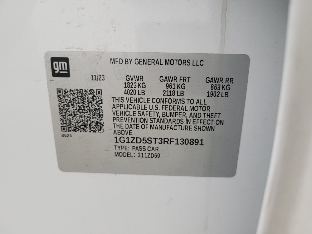 2024 Chevrolet Malibu in Lexington, KY 40509 - 18117567 33