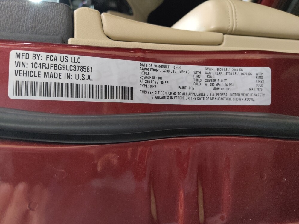 2020 Jeep Grand Cherokee in Oklahoma City, OK 73139 - 18117570 33